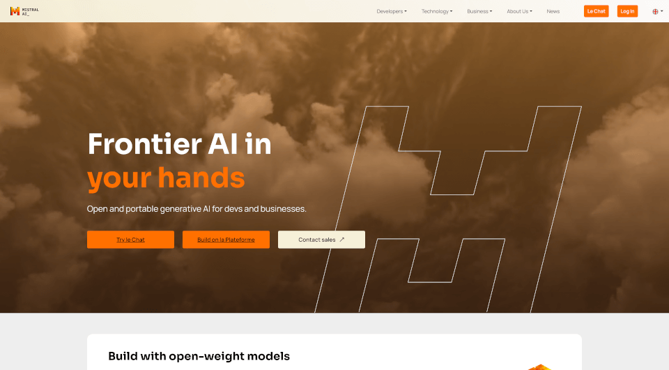 MistralAI：一款前沿的人工智能解决方案