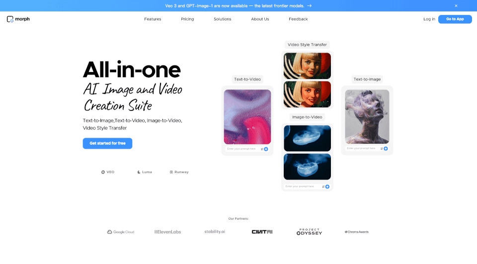MorphStudio：AI视频生成工具，文字图像一键变视频