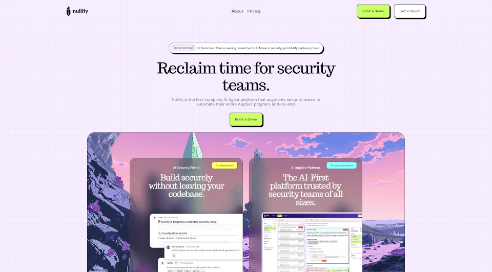 Nullify：AI驱动的应用安全平台
