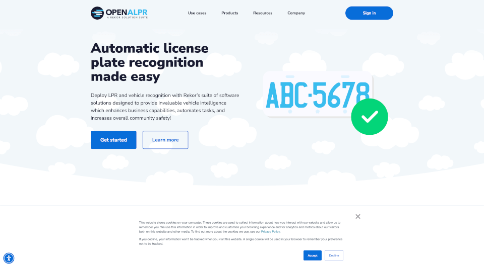 OpenALPR：用AI升级监控摄像头，实现高精度车牌识别