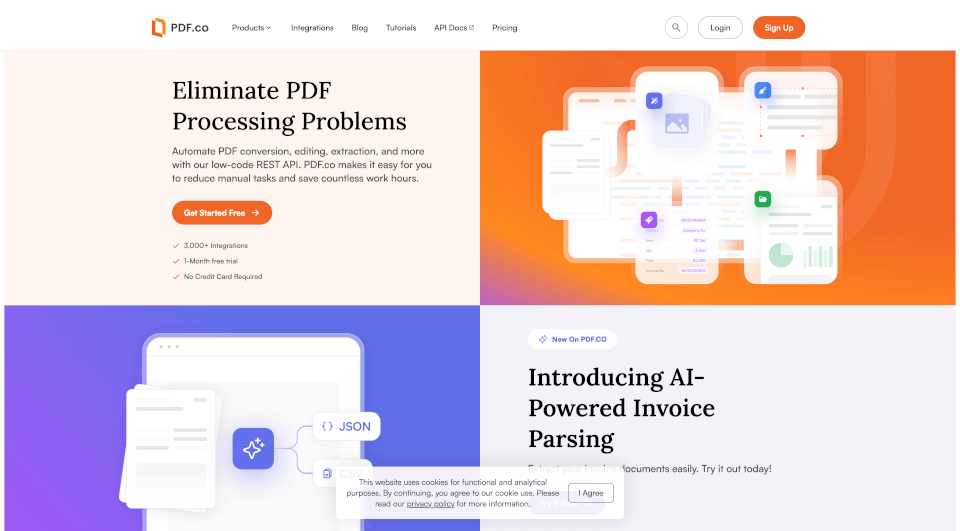 PDF.co：高效的PDF处理API