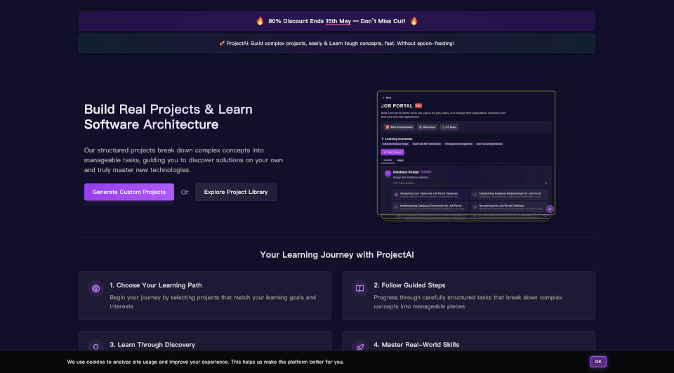 ProjectAI：逃离教程地狱，构建真实项目