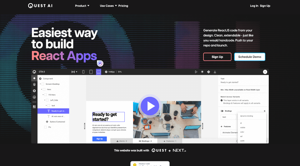 Quest：从Figma到React代码的快速转换工具