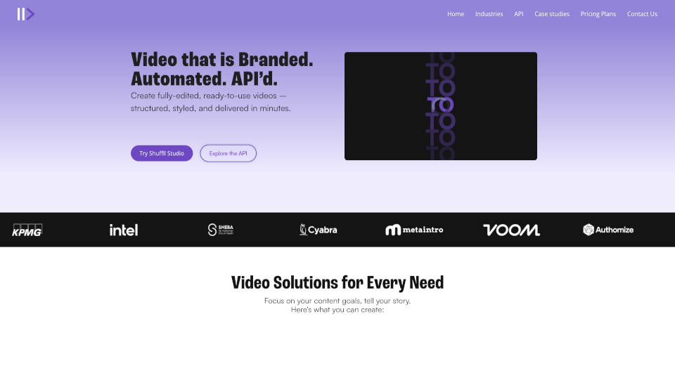 Shuffll：AI一键生成品牌视频，企业营销新利器