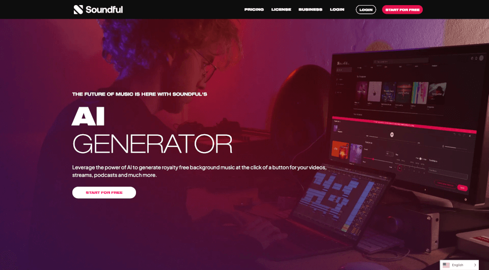 SoundfulAI音乐生成器：为创作者提供免版税背景音乐