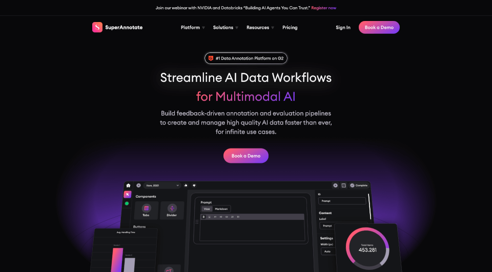 SuperAnnotate：高效AI数据标注与管理平台