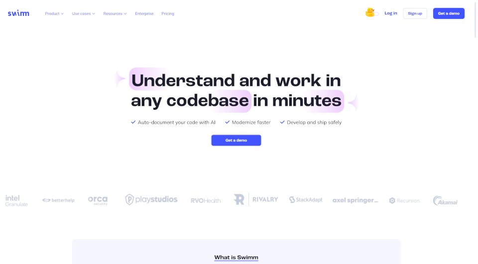Swimm：AI驱动的大型机代码现代化解决方案