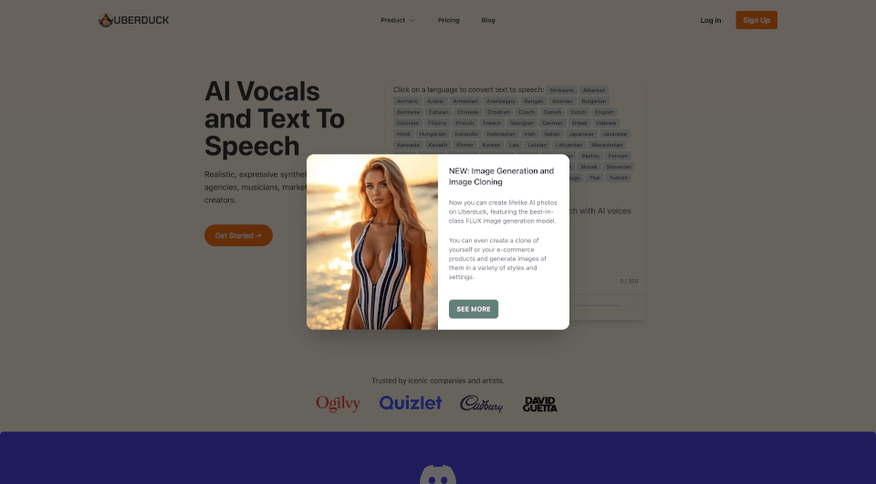 Uberduck：AI语音生成与文本转语音工具