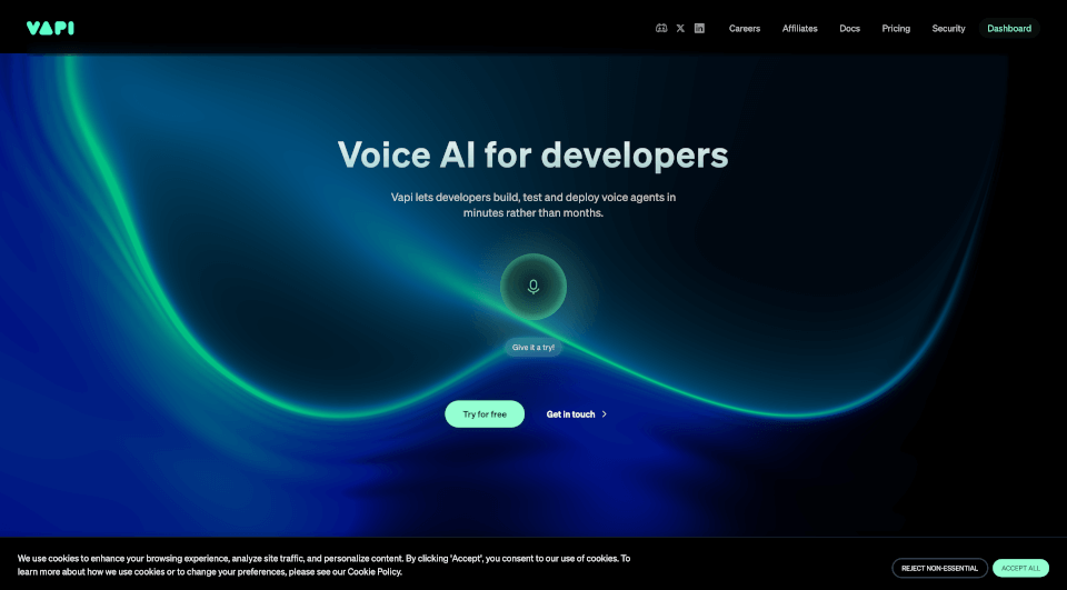 Vapi：为开发者打造的语音AI代理平台