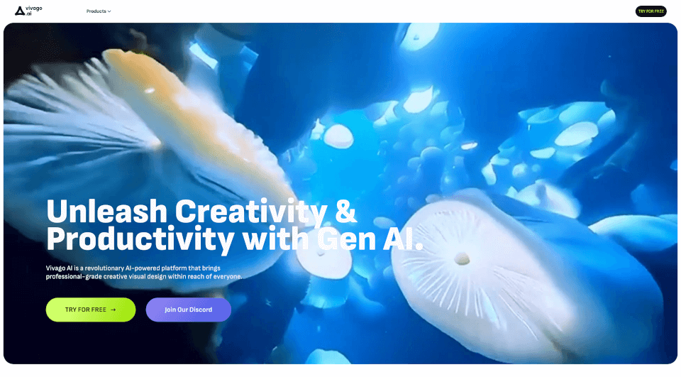 VIVAGOAI：免费AI生成工具，轻松创作高质量视频与图像