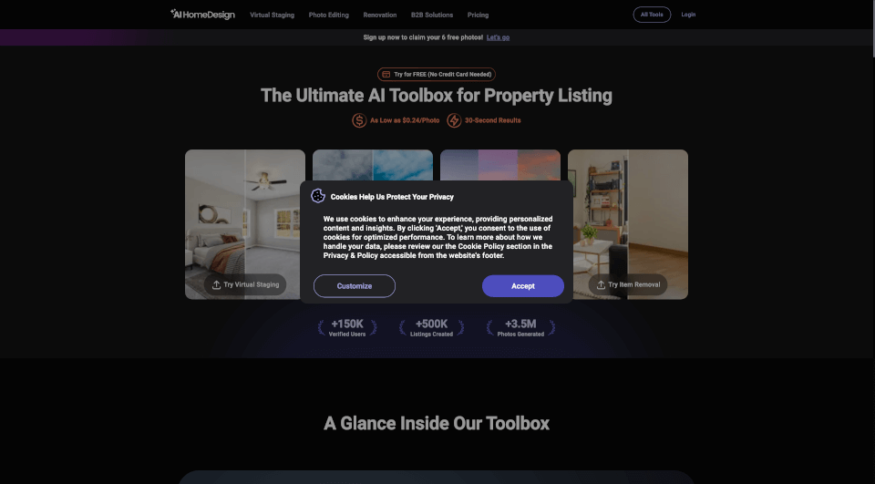 AIHomeDesign：房地产照片编辑的终极AI工具箱