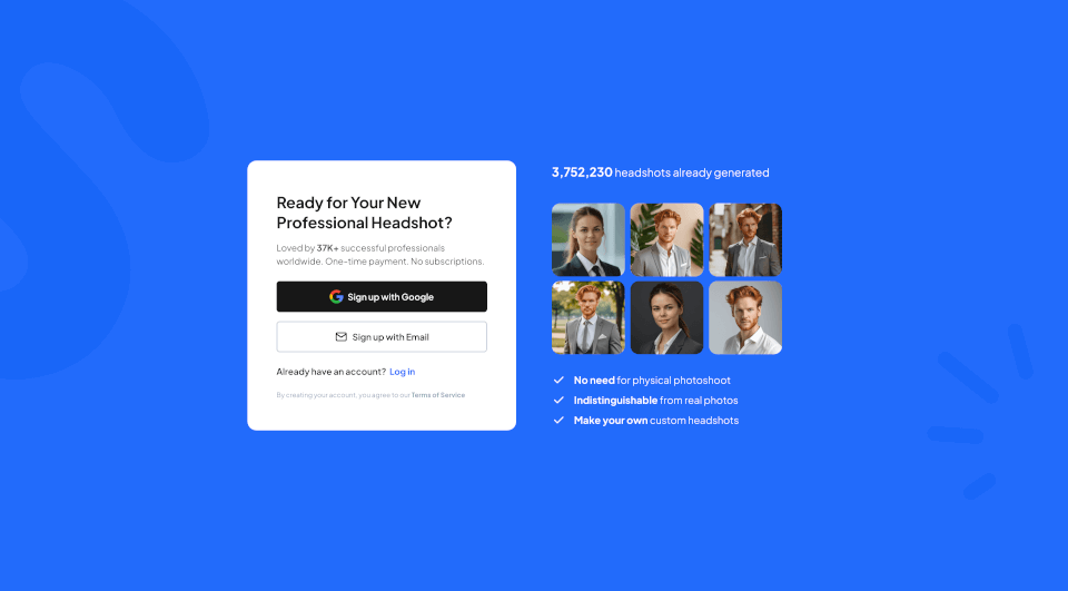 SnapHeadshots：专业头像生成服务