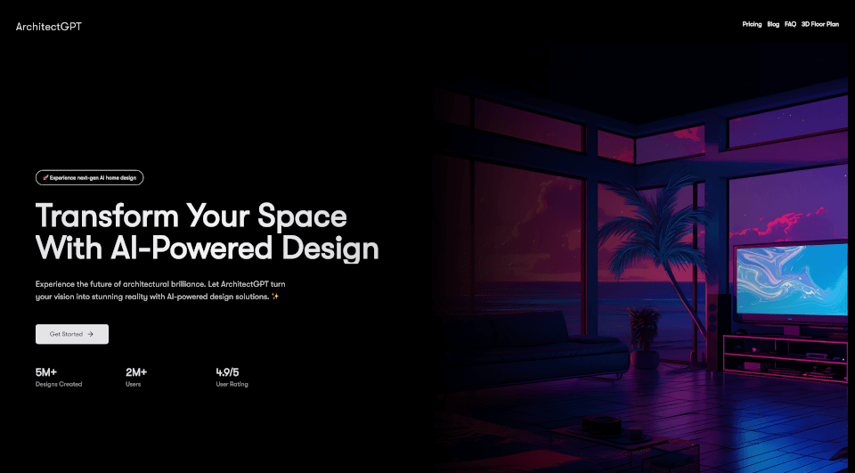 ArchitectGPT：AI驱动的家居设计革命，轻松打造梦想空间