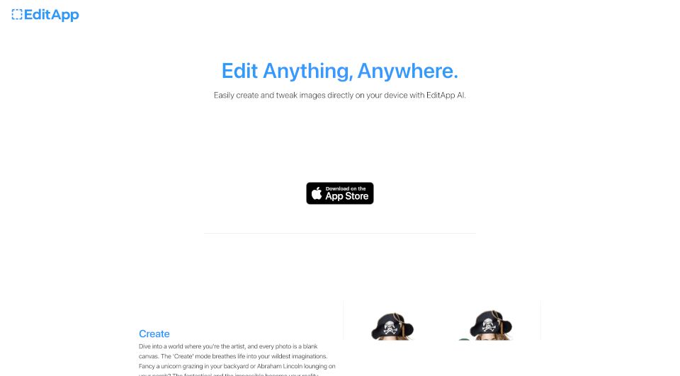 EditApp：AI图像编辑工具，轻松实现创意无限
