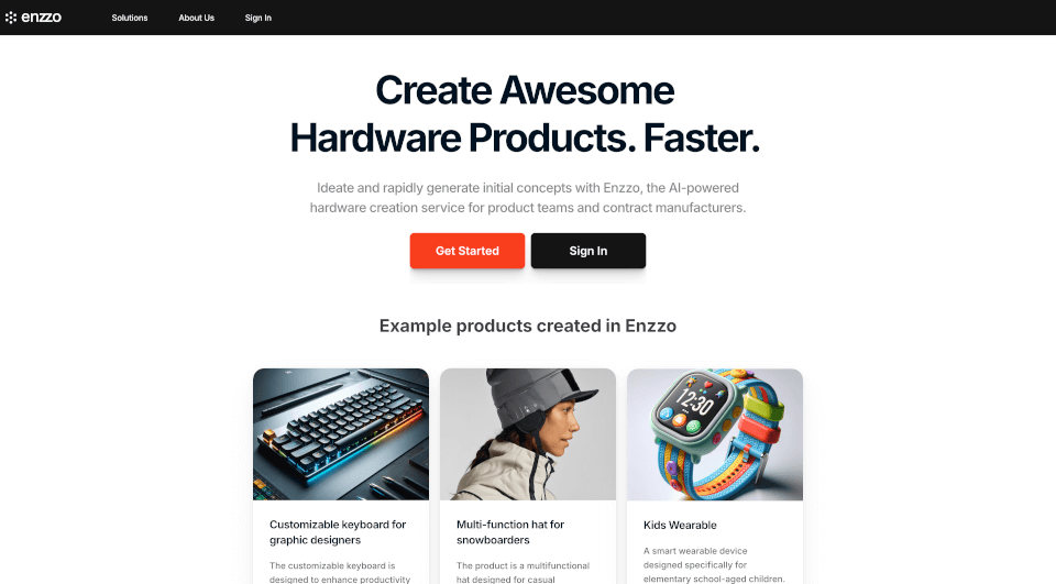 EnzzoAI：加速硬件产品开发的智能工具