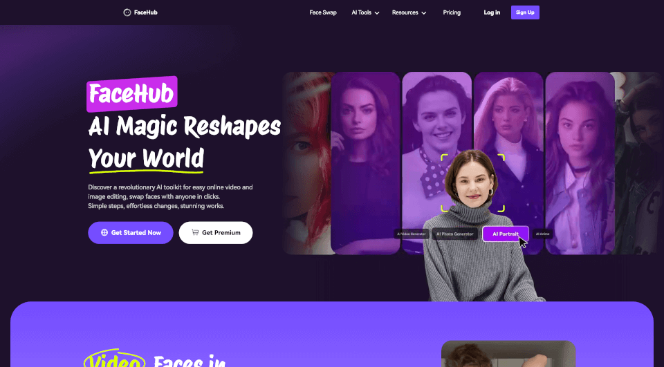 FaceHub：轻松实现人脸交换的AI工具