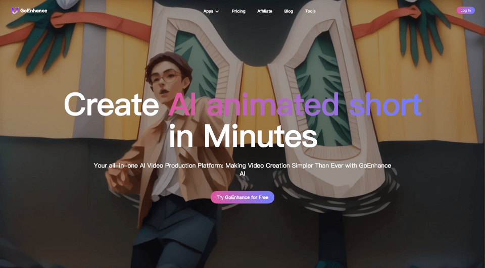 GoEnhanceAI：视频转动画与图像增强的一站式解决方案