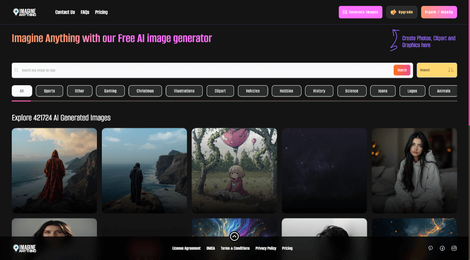 ImagineAnything：免费AI图像生成工具，释放你的创意