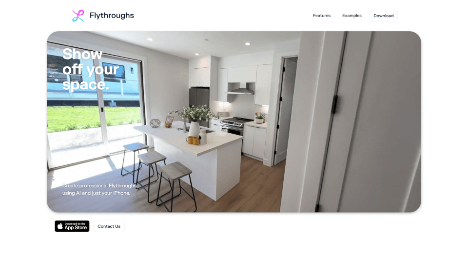 FlythroughsbyLumaAI：用手机生成专业航拍视频