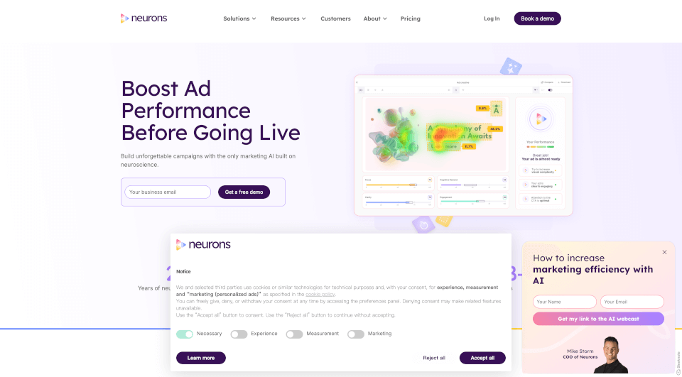 NeuronsAI：基于神经科学的广告优化工具