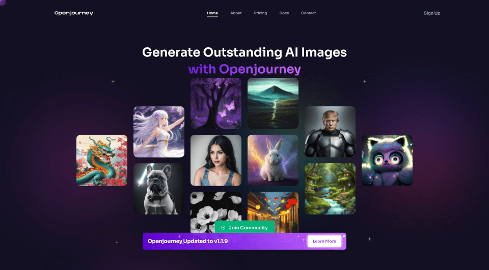 Openjourney：免费AI图像生成平台，轻松创作高质量艺术作品