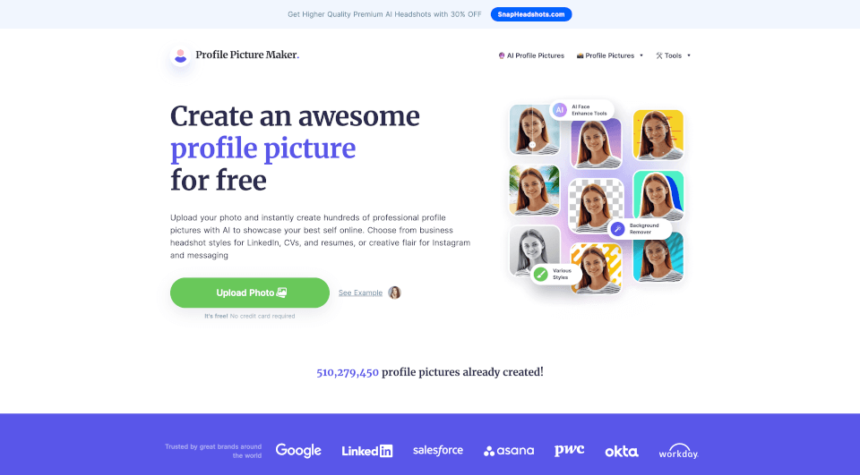 Profile Picture Maker：免费AI头像生成工具
