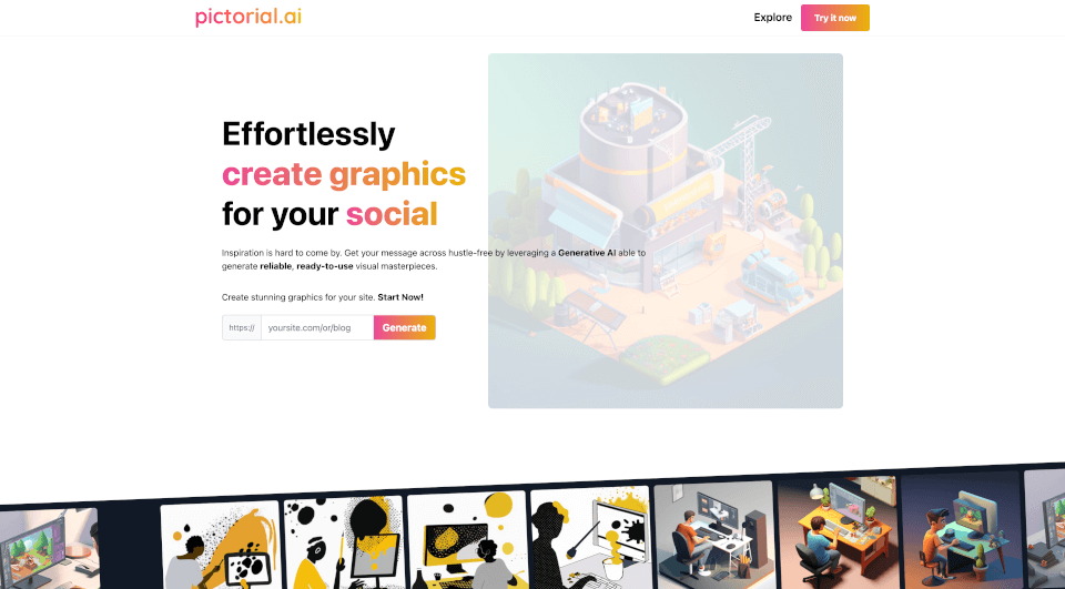 Pictorial：AI驱动的图形生成工具，轻松创建专业设计