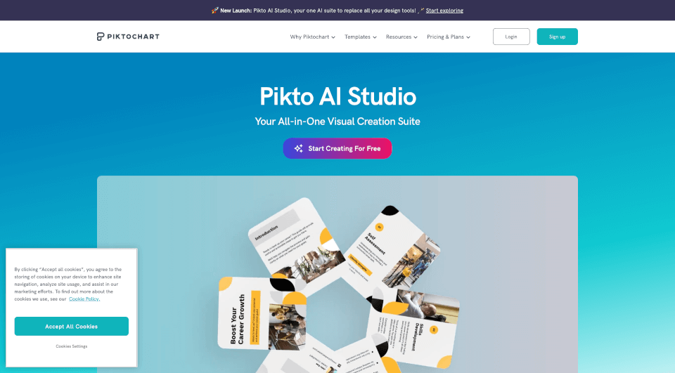 PiktoAIStudio：非设计师的全能AI设计套件