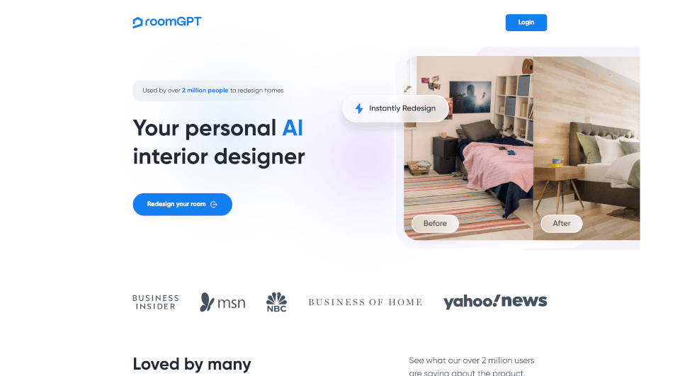RoomGPT：AI室内设计工具，快速生成你的梦想房间