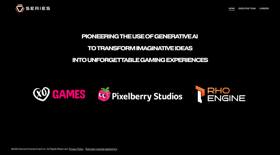 SeriesEntertainmentInc.：生成式AI游戏体验