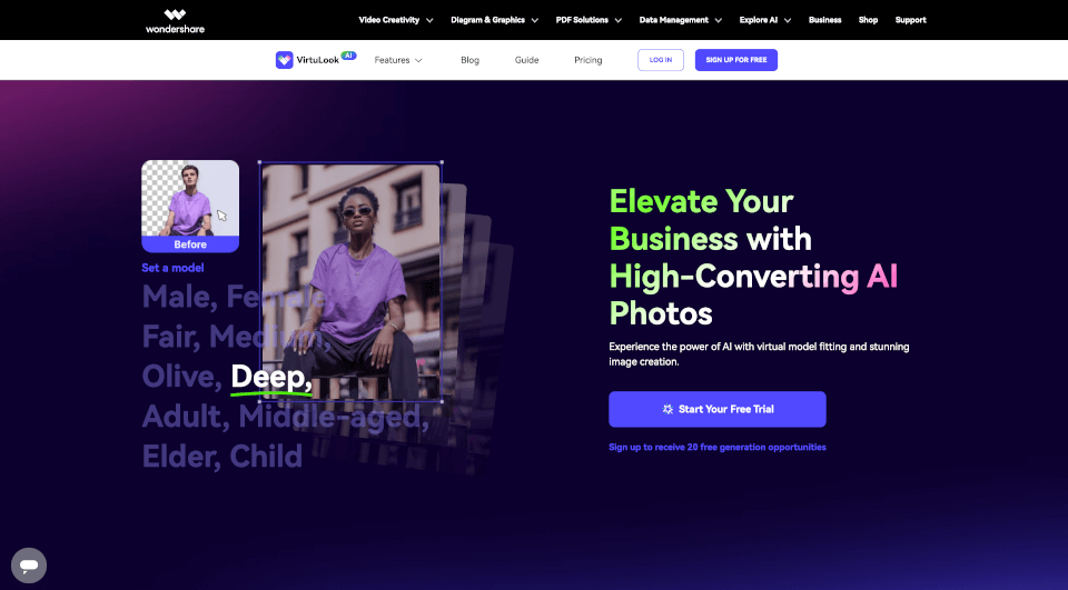 WondershareVirbo：AI视频生成工具，助力创意内容制作