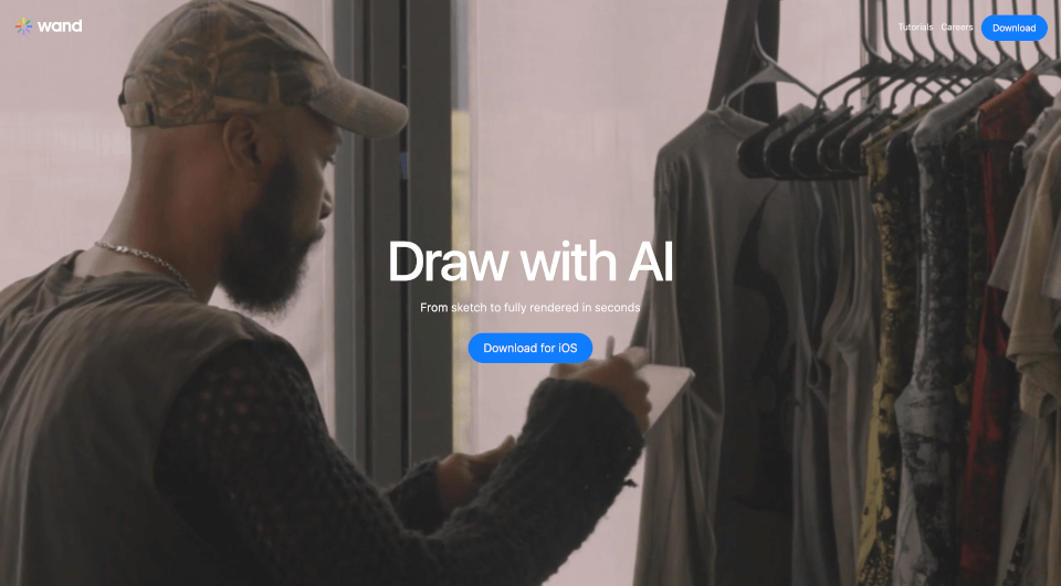 Wand：专为艺术家设计的AI绘图工具，快速渲染与实时编辑