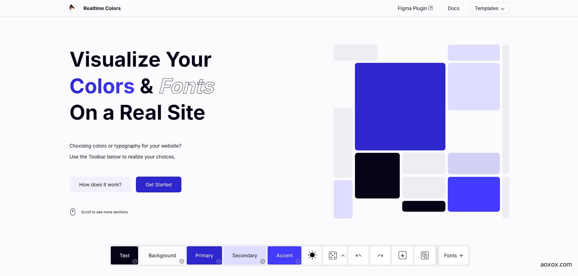 Realtime Colors官网首页