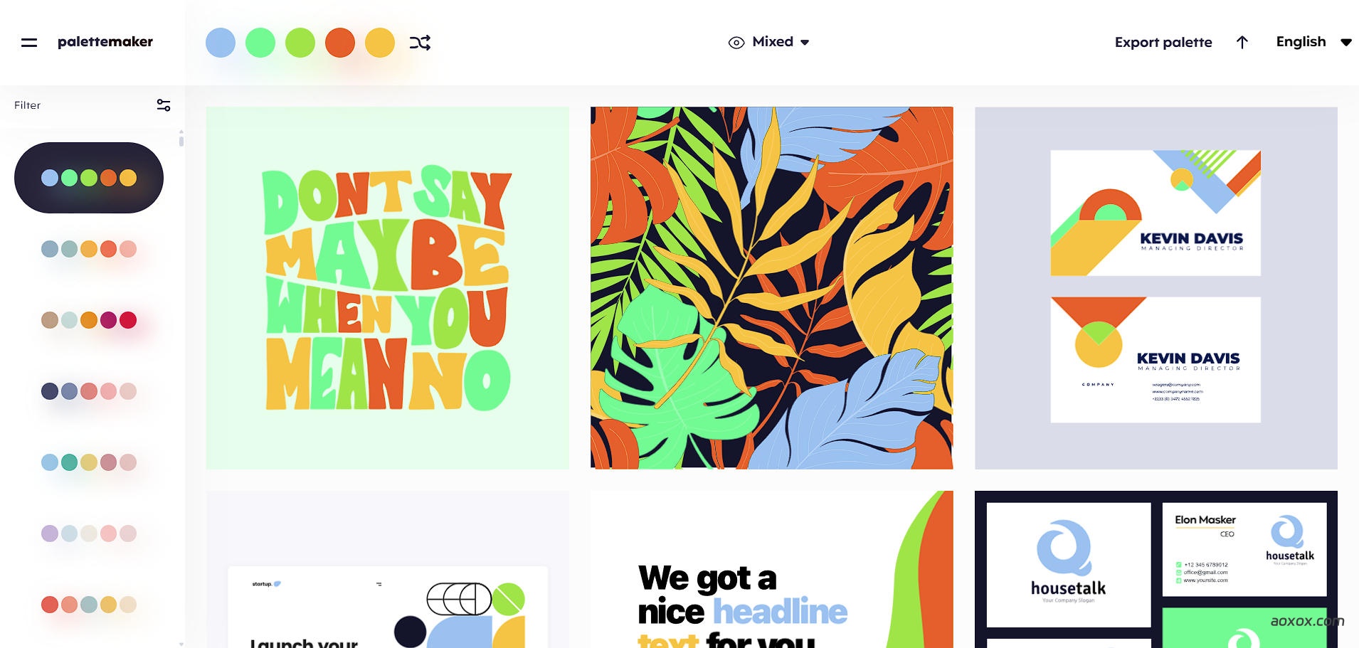 Palette Maker官网首页