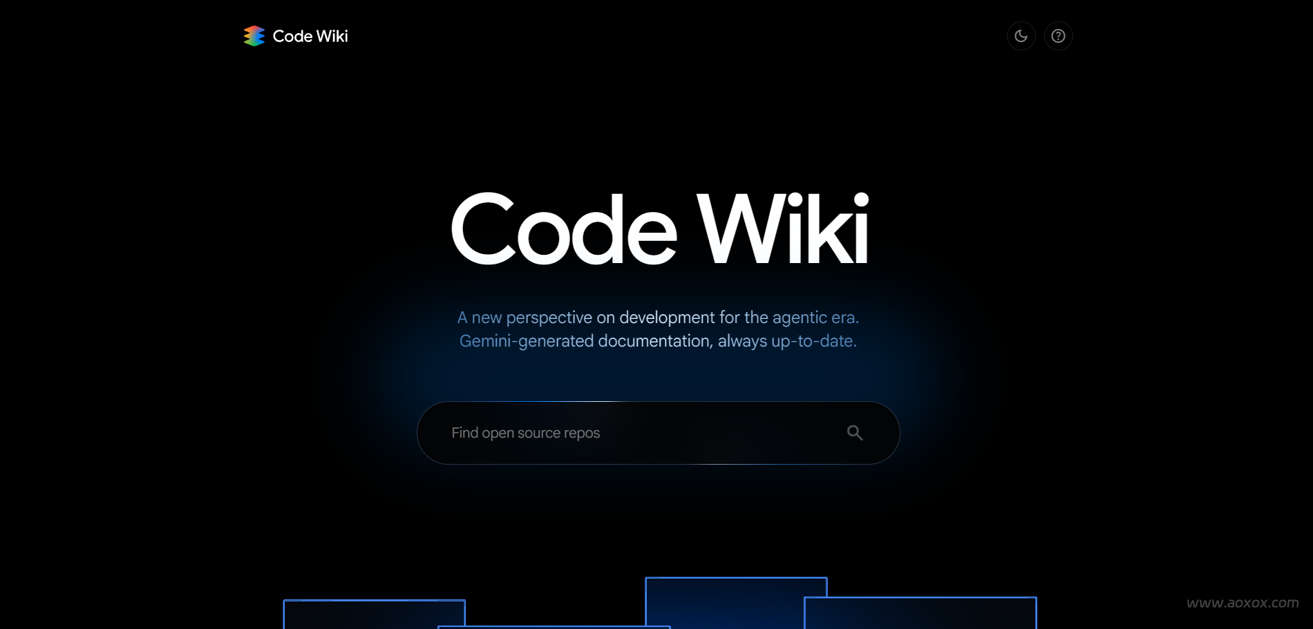 Code Wiki官网截图